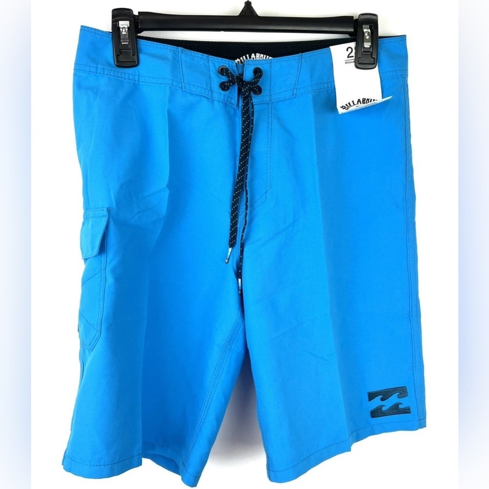 Billabong Men’s Blue Drawstring Boardshorts Size 28